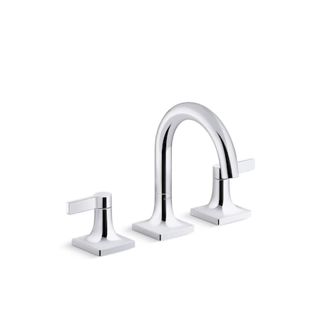 Kohler Venza 2H Wdsprd Lav Fct Polished Chrome, 1.2 gpm 28125-4-CP